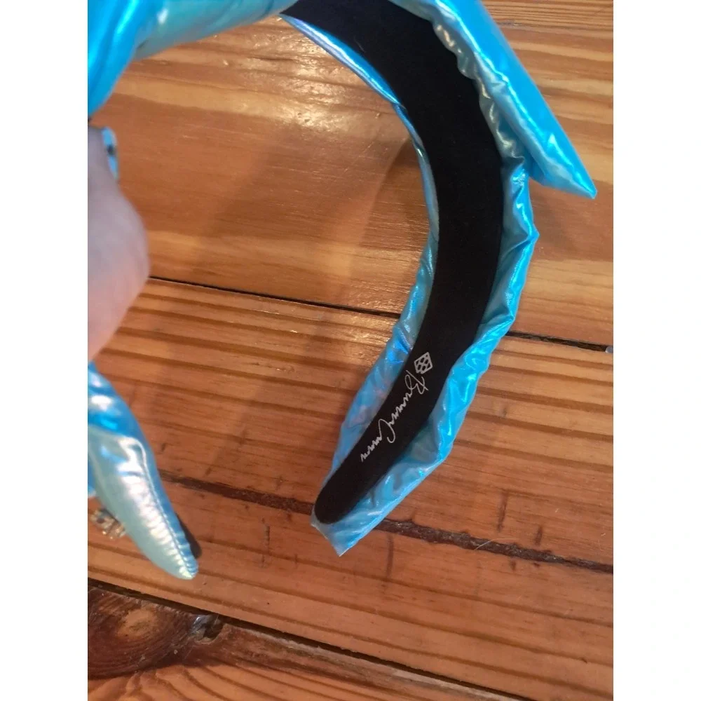 Brianna Cannon Blue Bow 4th Of July Headband Baby Blue 5f